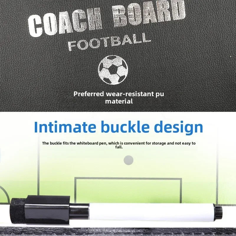 Soccer Tactics Board Football Coaching Training Strategy Teaching Magnet Master