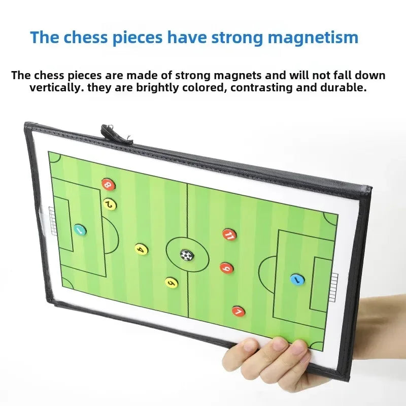 Soccer Tactics Board Football Coaching Training Strategy Teaching Magnet Master