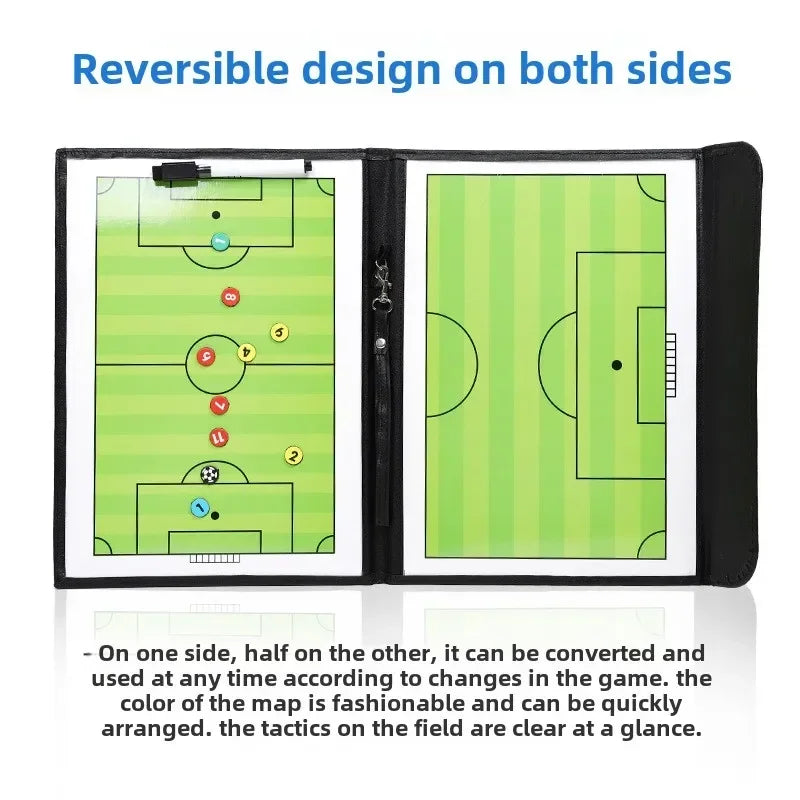 Soccer Tactics Board Football Coaching Training Strategy Teaching Magnet Master
