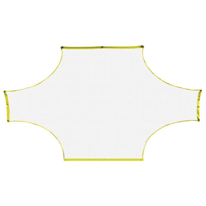 5/7 Person Goalshot Soccer Goal Target Training Aid Goalkeeper Football Goal Net Soccer Field Net for Scoring and Finishing