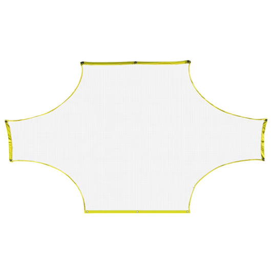 5/7 Person Goalshot Soccer Goal Target Training Aid Goalkeeper Football Goal Net Soccer Field Net for Scoring and Finishing