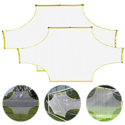 5/7 Person Goalshot Soccer Goal Target Training Aid Goalkeeper Football Goal Net Soccer Field Net for Scoring and Finishing
